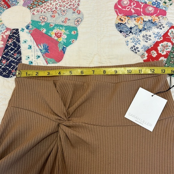 Sarah Liller Madrid Twist Midi Skirt Sz M NWT - Picture 10 of 11
